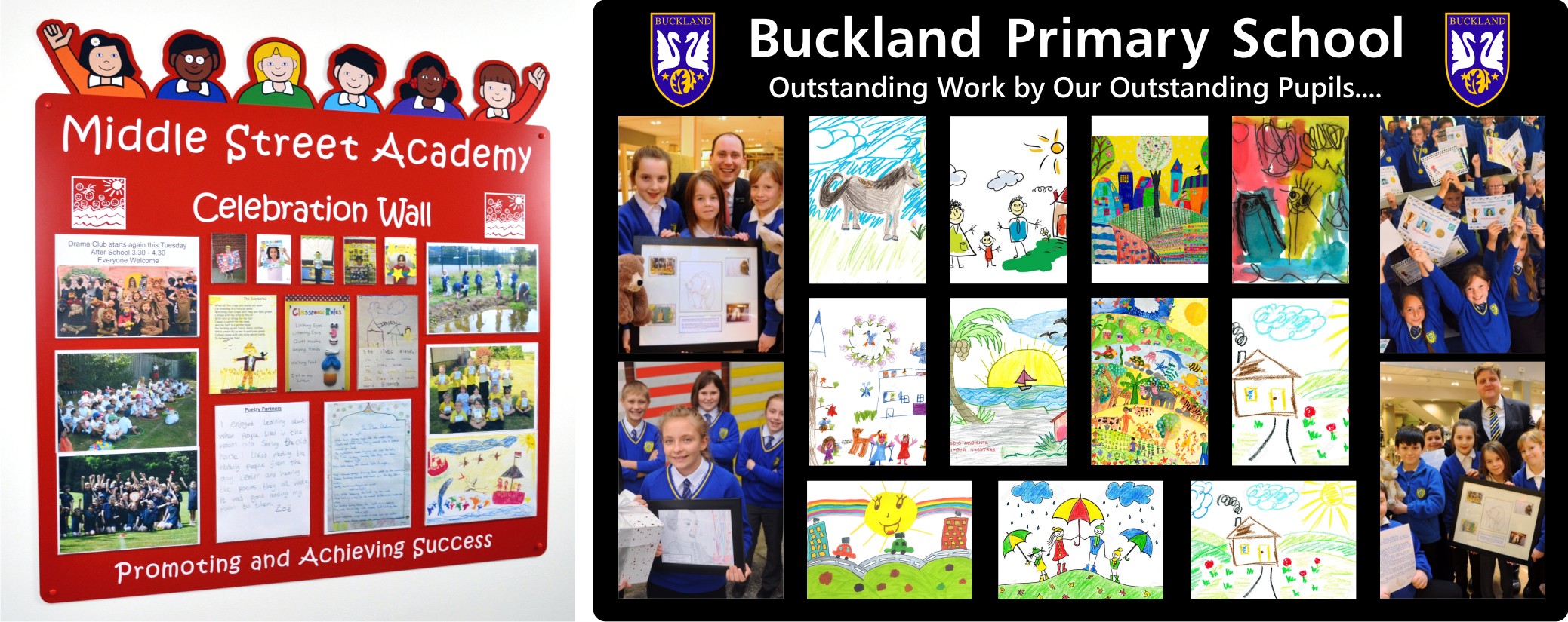 The School Wall Display Panels Signs 4 Schools